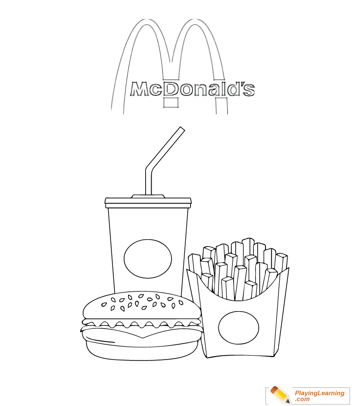 Burger coloring page free burger coloring page