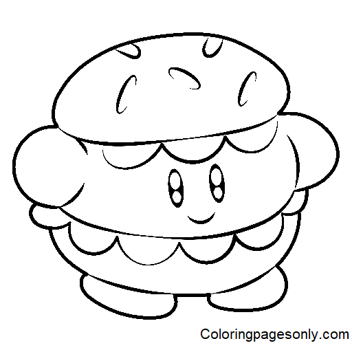 Kirby coloring pages printable for free download