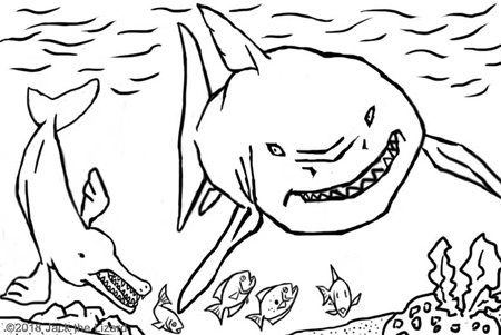 Prehistoric animal coloring pages