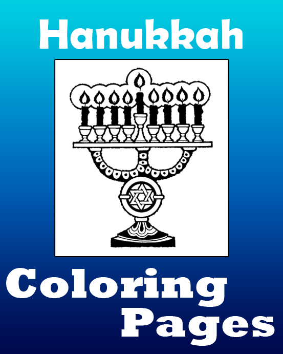 Hanukkah coloring pages â free printable pdf from
