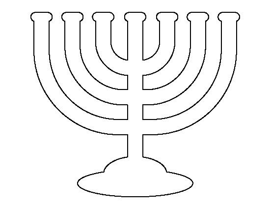 Printable menorah template hannukah crafts hanukkah art menorah