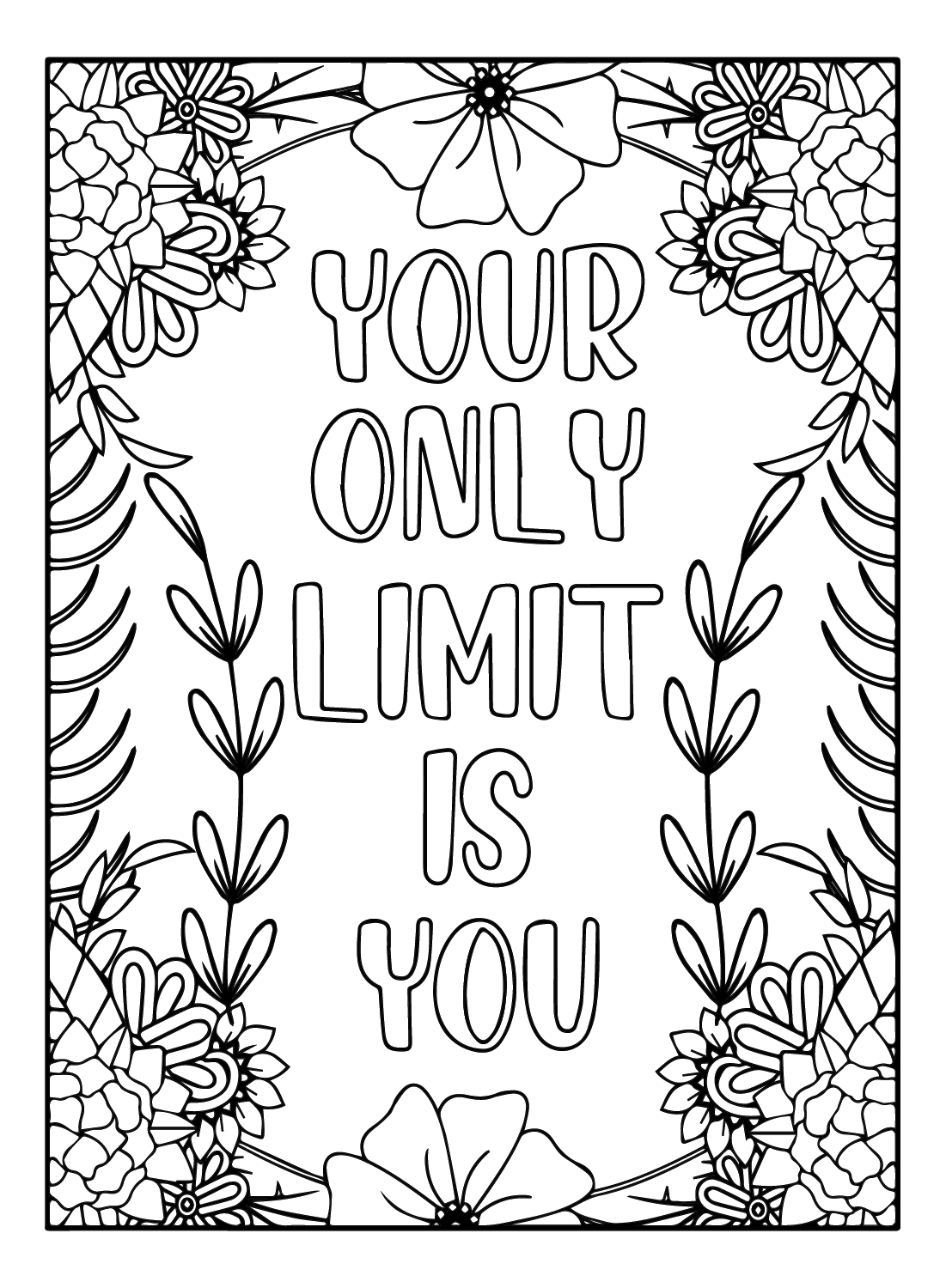 Mental health coloring pages printable for free download