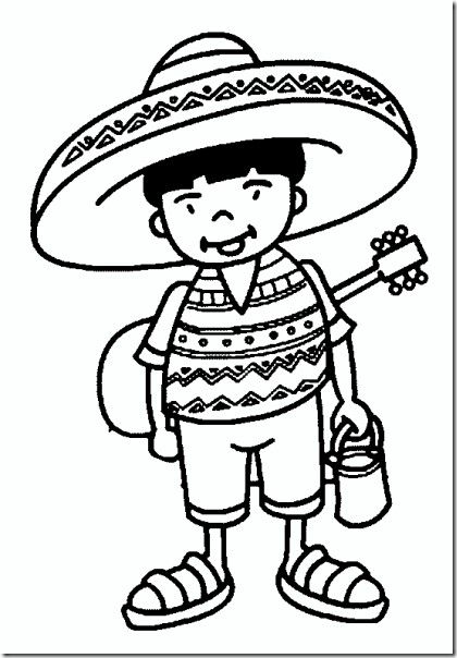 Mexican coloring page coloring pages color worksheets coloring sheets