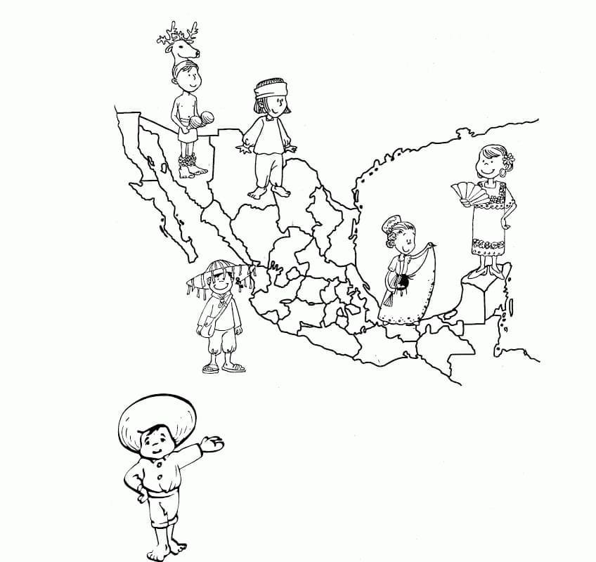 Mexico coloring pages printable for free download