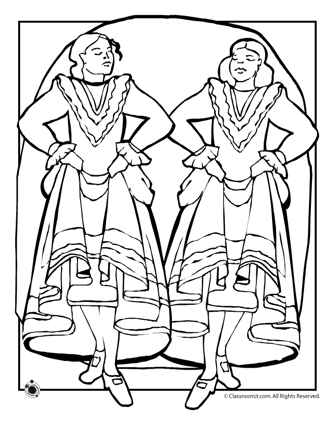 Mexican independence day coloring pages