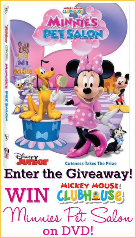 Mickey mouse clubhouse minnies pet salon printable coloring sheets