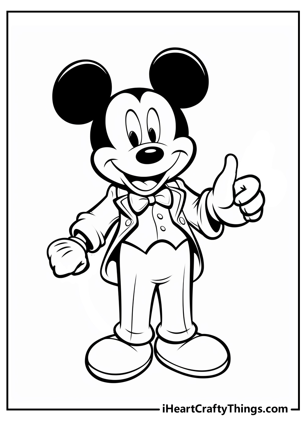 Mickey mouse coloring pages free printables