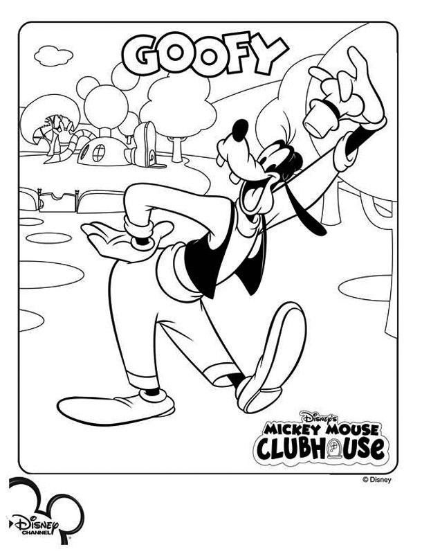 Mickey mouse clubhouse coloring pages