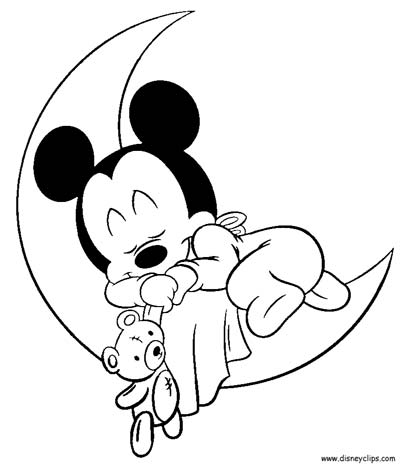 Mickey mouse coloring pages