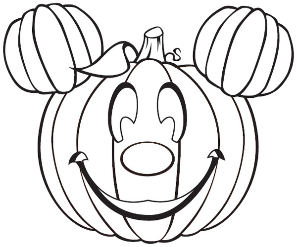 Disney coloring pages disney halloween coloring pages with winnie piglet and mickey mouse