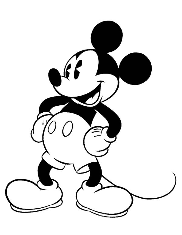 Coloring pages mickey mouse coloring pages