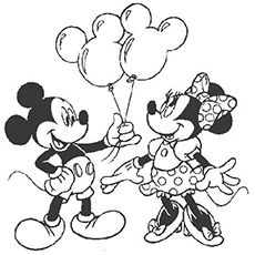 Top free printable mickey mouse coloring pages online