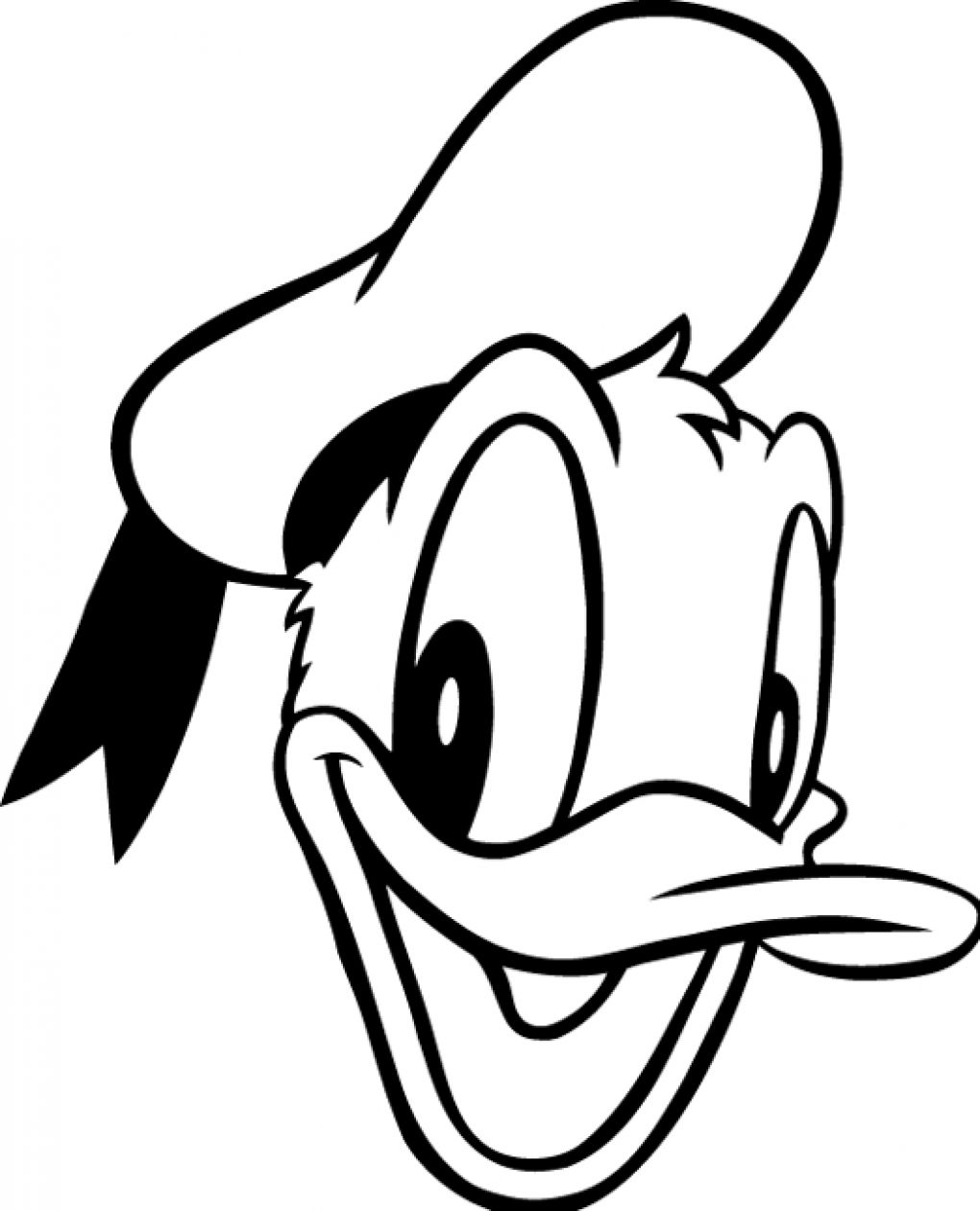 Disney cartoon character head coloring book to print and online