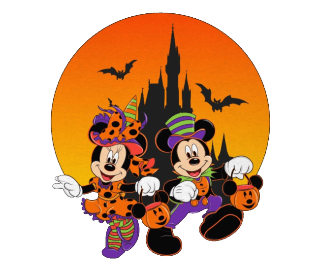 Mickey mouse halloween coloring pages print and color