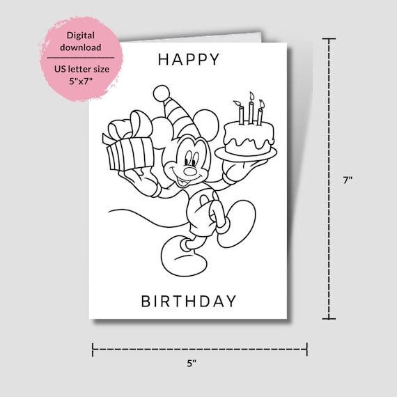 Printable mickey mouse coloring pages birthday mickey mouse craft coloring birthday mickey mouse printable colouring mickey mouse pages