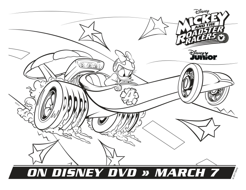 Disney daisy duck coloring page