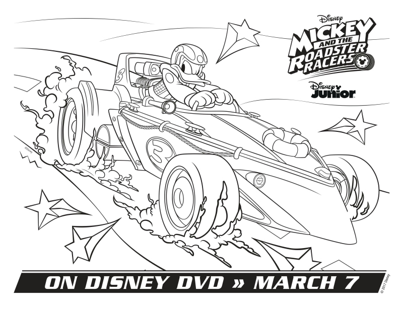 Disney donald duck coloring page