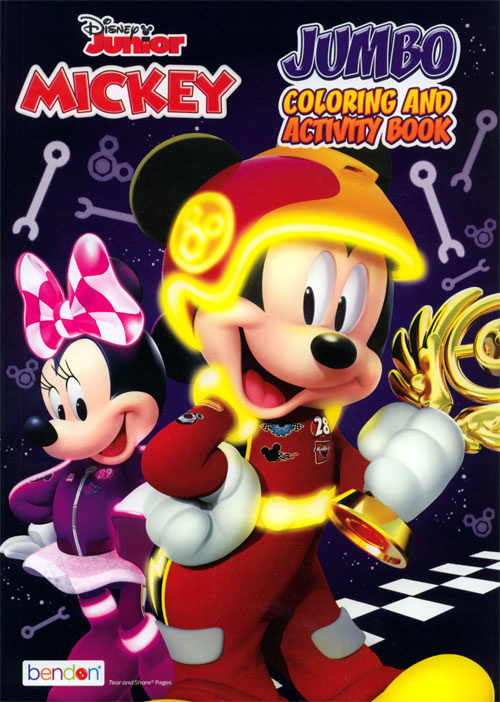 Mickey and the roadster racers coloring activity book coloring books at retro reprints