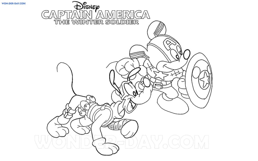 Mickey mouse coloring pages printable coloring pages