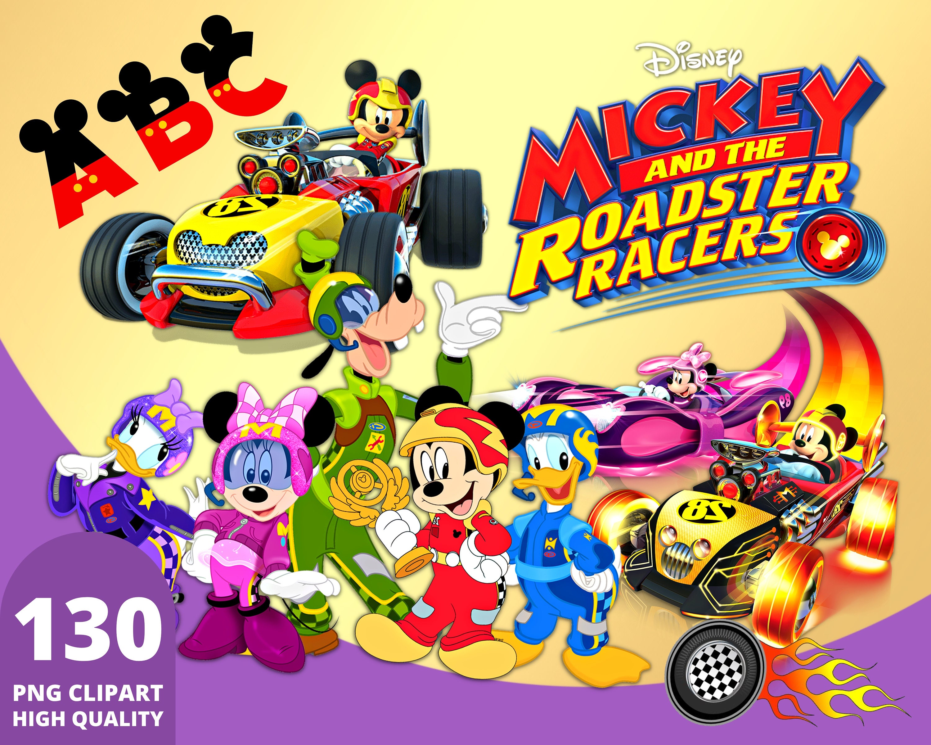 Mickey mouse roadster racers