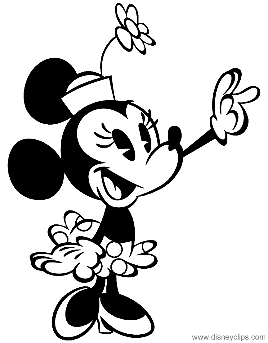 Mickey mouse tv series coloring pages