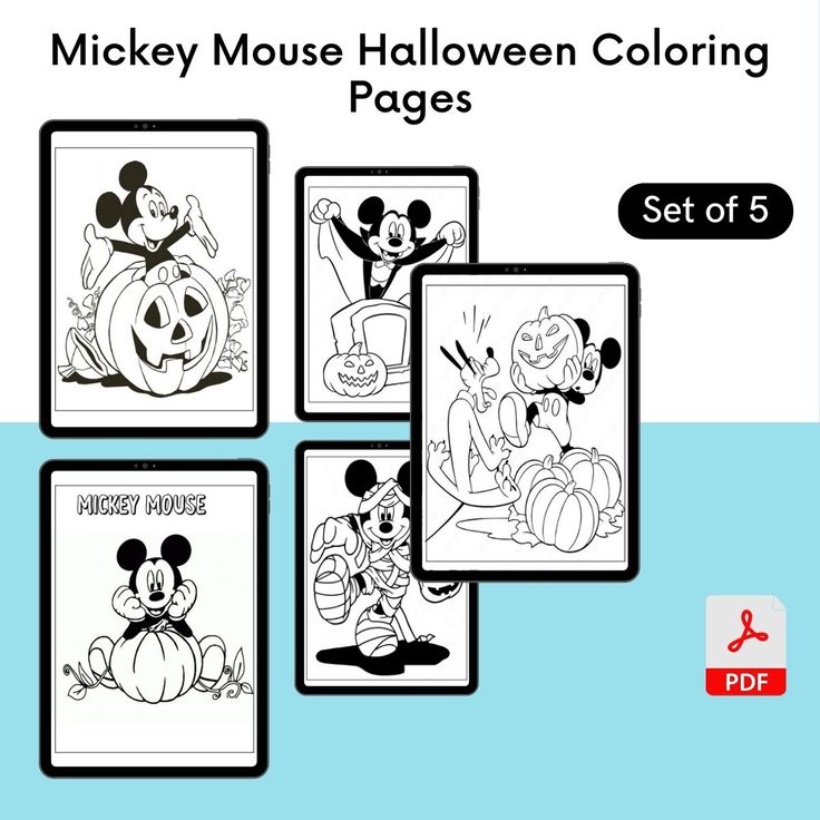 Mickey mouse halloween coloring pages printable in pdf in mickey mouse halloween halloween coloring pages halloween coloring