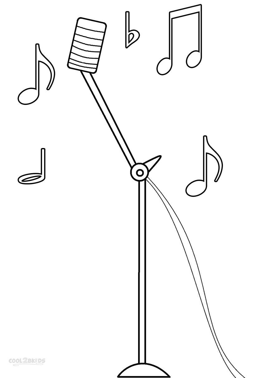 Coloring pages free music note coloring pages