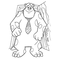 Top free printable monsters inc coloring pages online