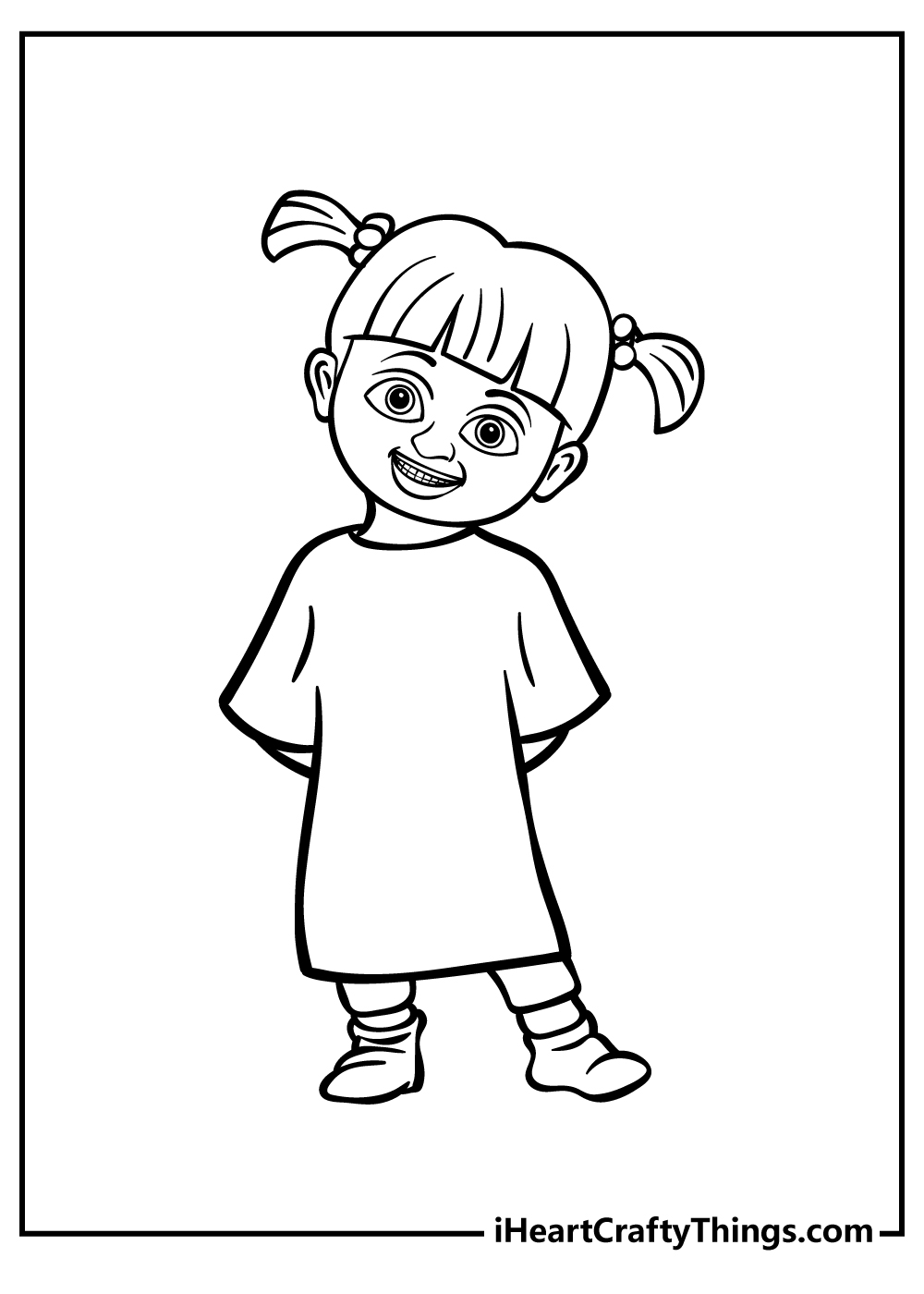 Monsters inc coloring pages free printables