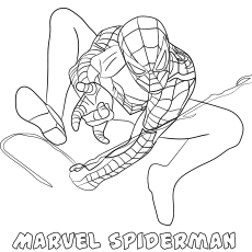 Wonderful spiderman coloring pages your toddler will love