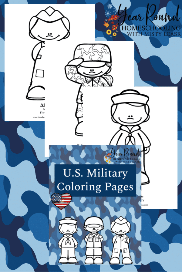 Us military coloring pages