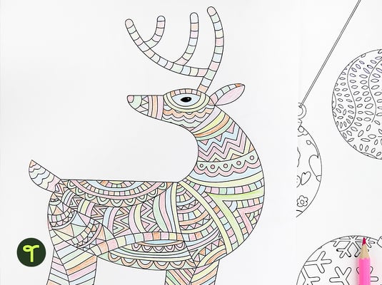 Mindful coloring