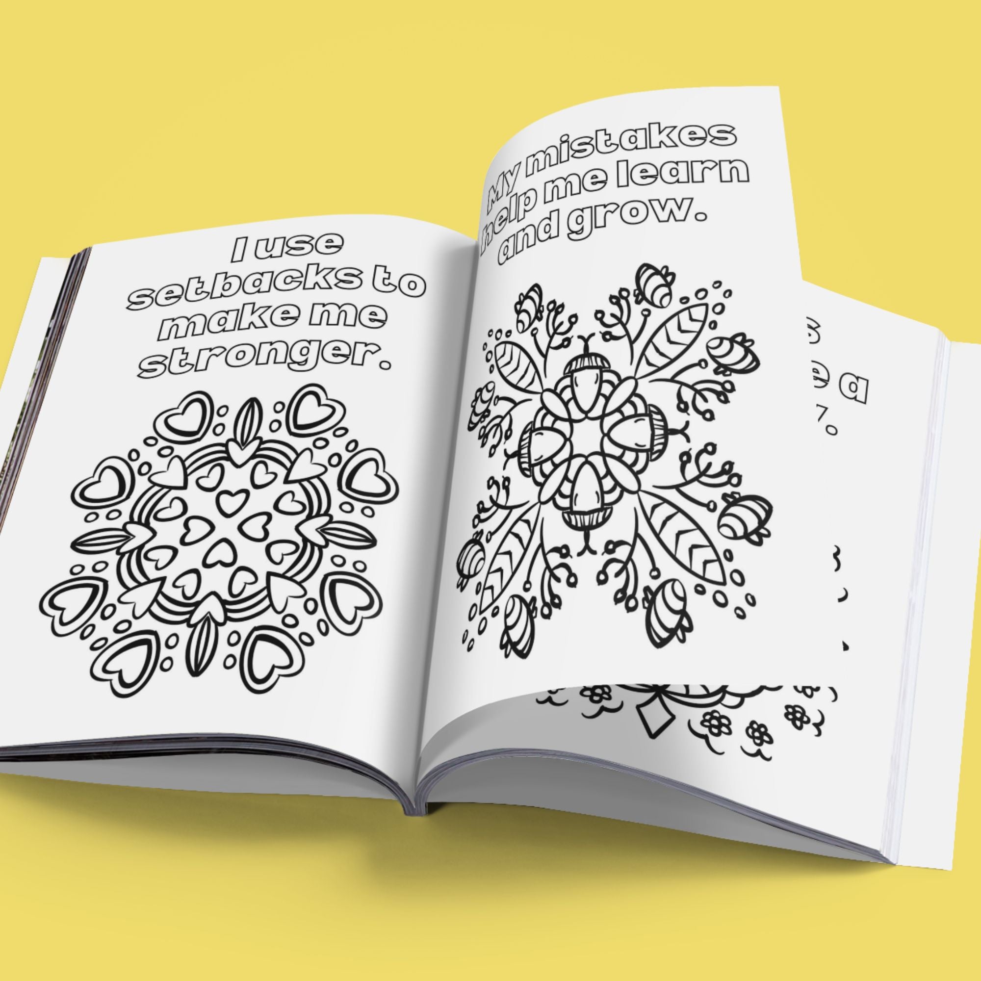 Printable mindfulness coloring