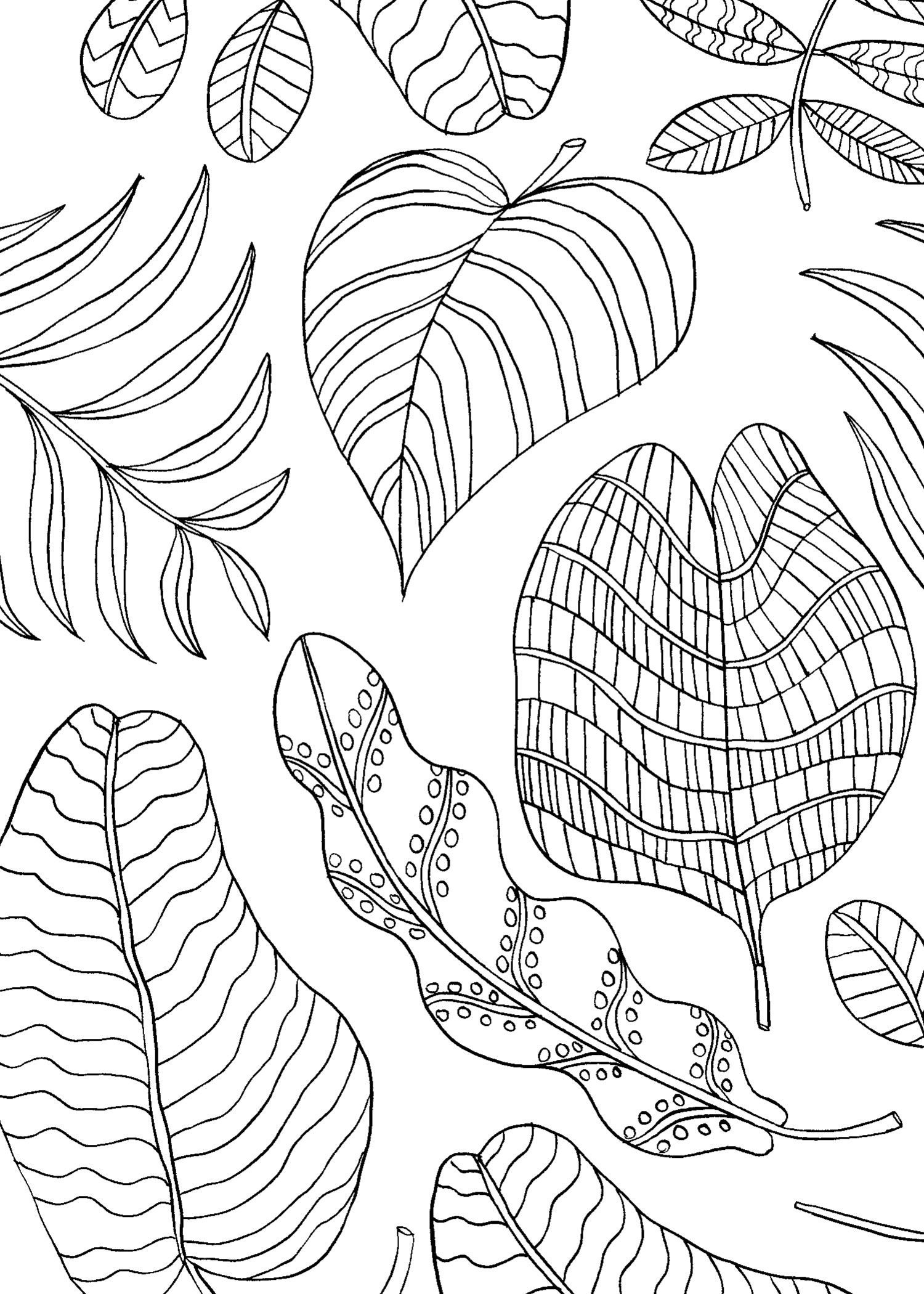 Mindfulness coloring pages