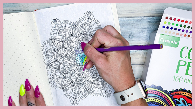 Free printable mindful coloring pages for your bullet journal â the petite planner