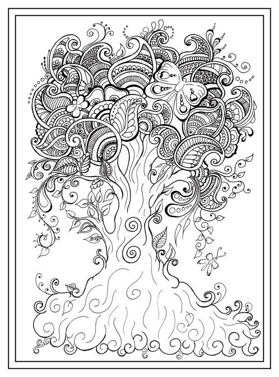 Mindfulness colouring