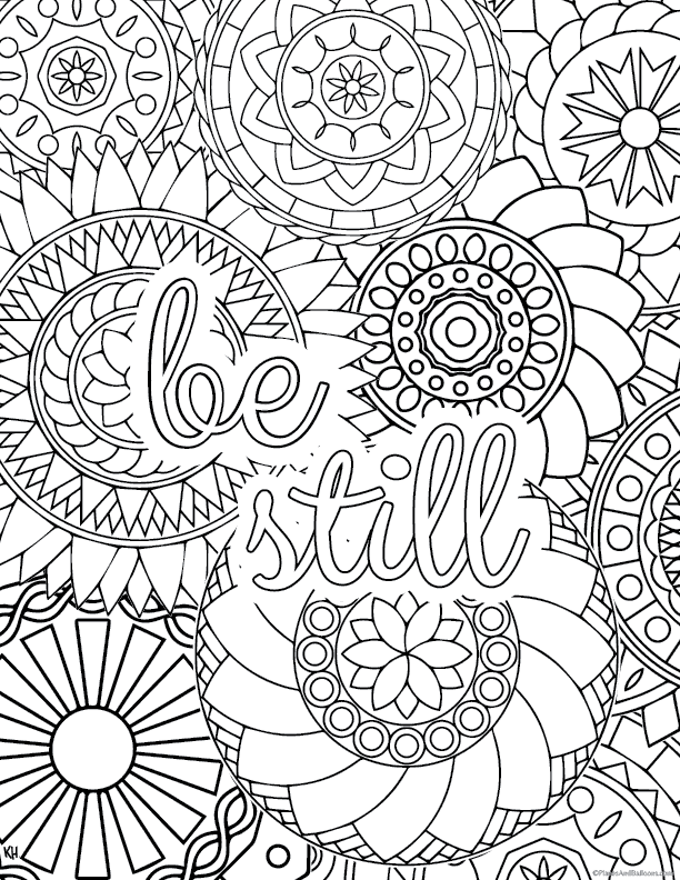 Social and emotional learning sel mindful coloring pages