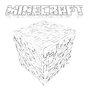 Minecraft logo coloring page minecraft coloring pages coloring pages printable coloring pages