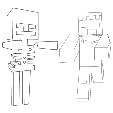 Free printable minecraft coloring pages for toddlers