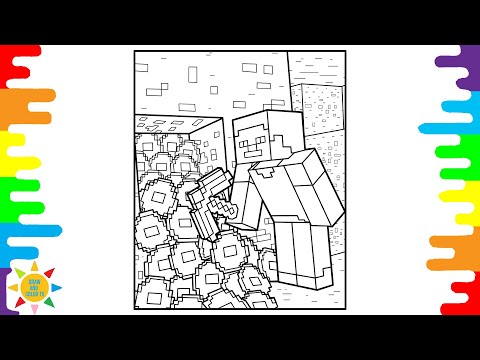 Minecraft stive coloring pages eye of ender coloring minecraft coloring pages