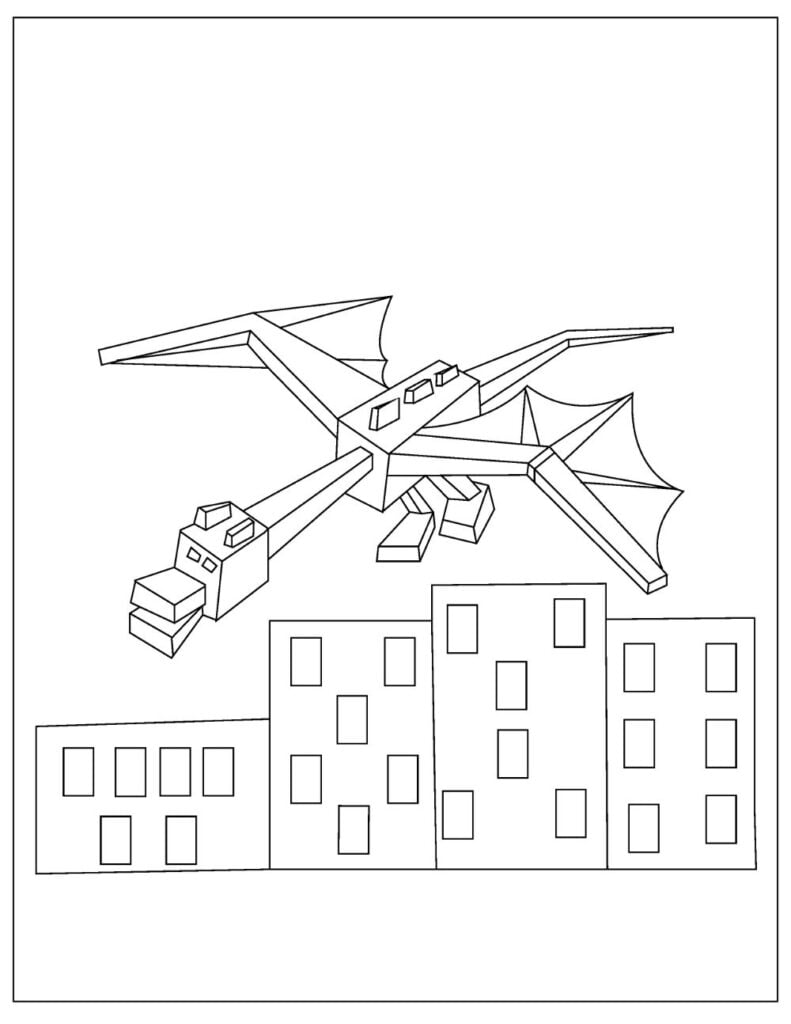 Free minecraft coloring pages for download printable pdf