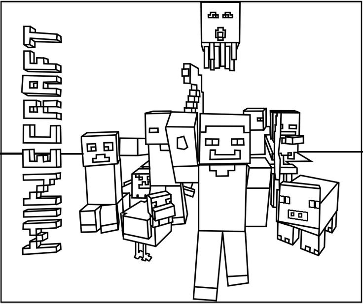 Coloriage minecraft page minecraft coloring pages minecraft printables printable coloring pages