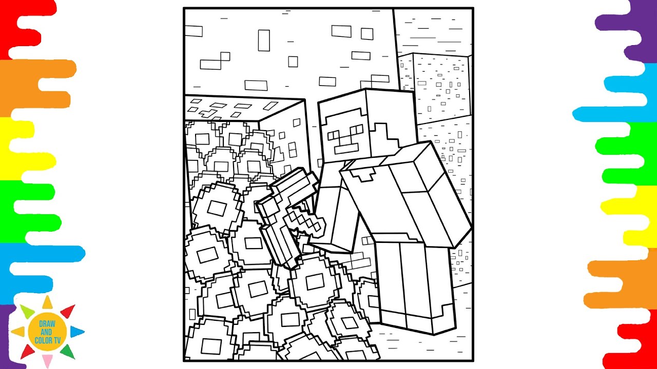 Minecraft stive coloring pages eye of ender coloring minecraft coloring pages