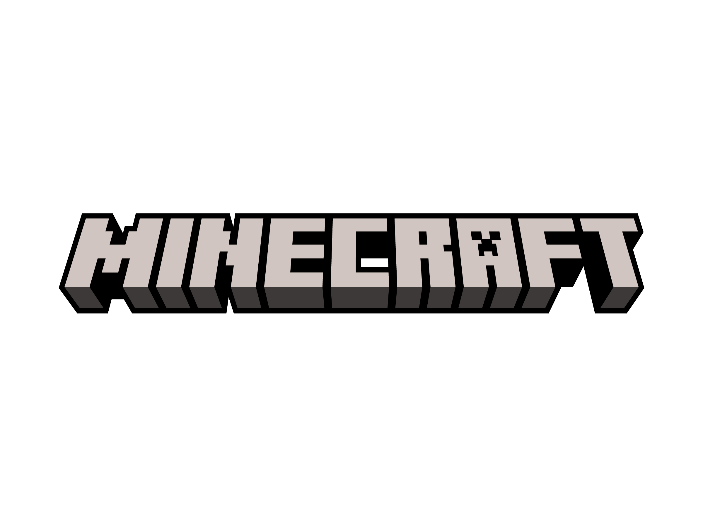 New minecraft logo png transparent svg vector