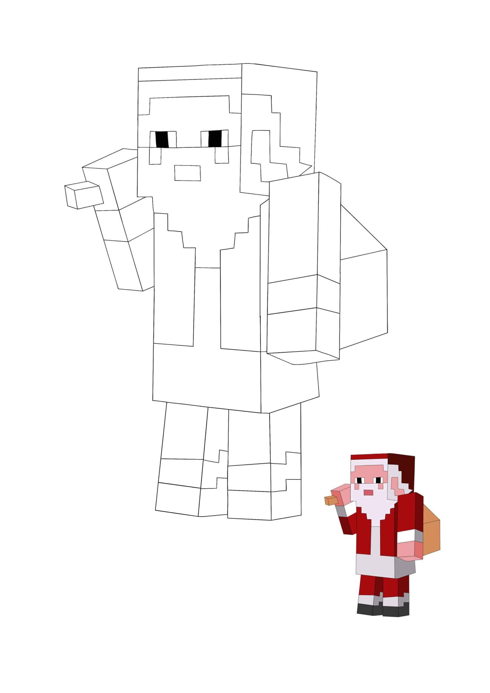 Minecraft christmas mob