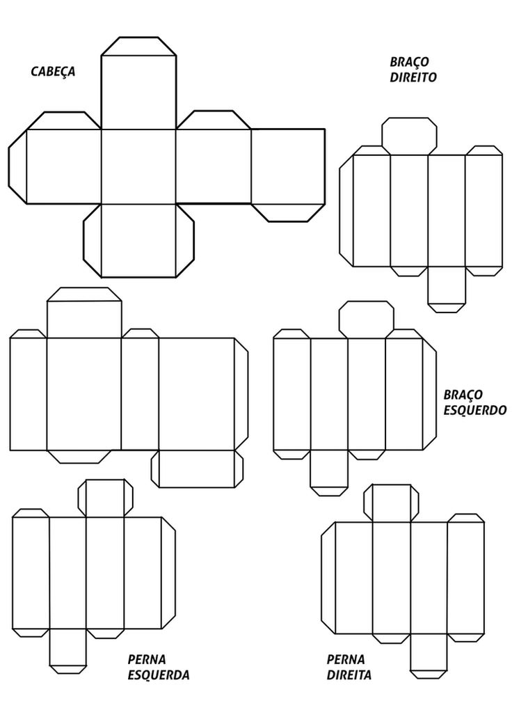 Minecraft blank skin template