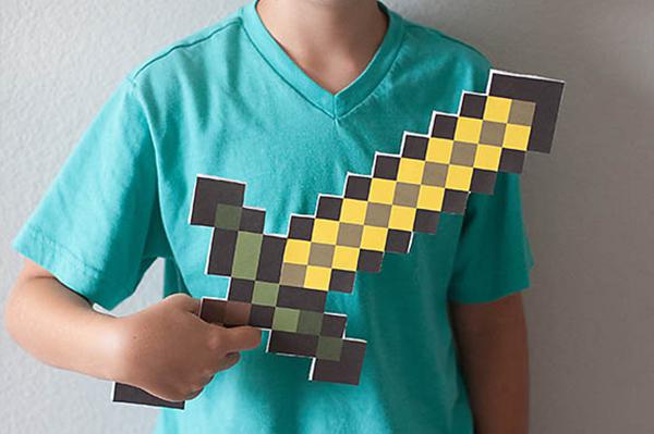 Minecraft crafts for kids â