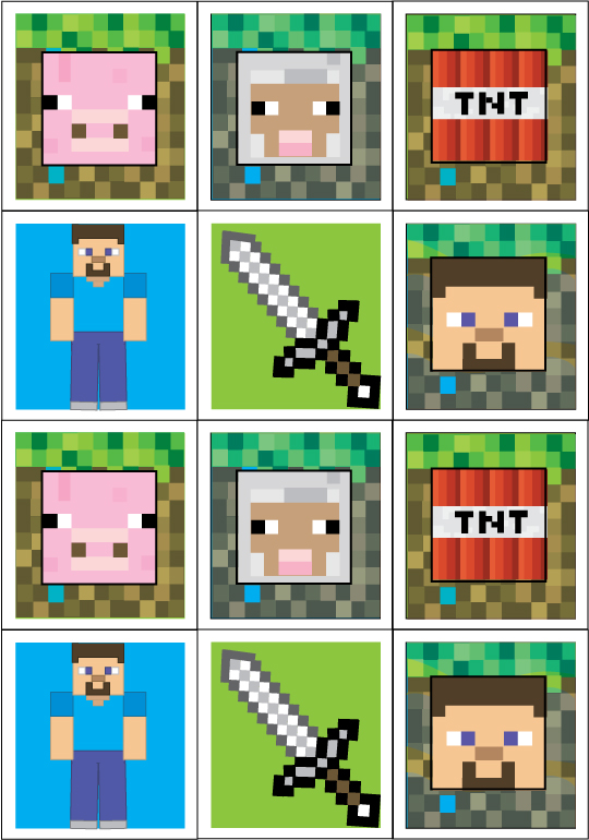 Minecraft stickers