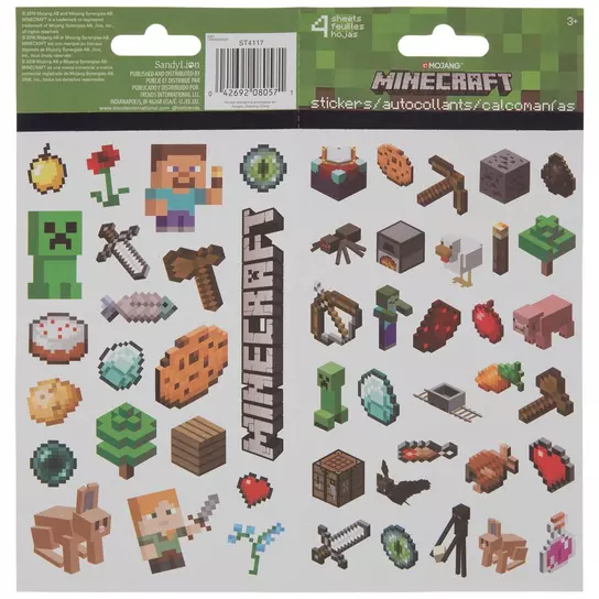 Minecraft stickers hobby lobby