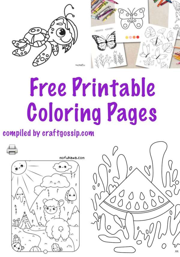 Celebrating coloring book day with printable coloring pages â lesson plans